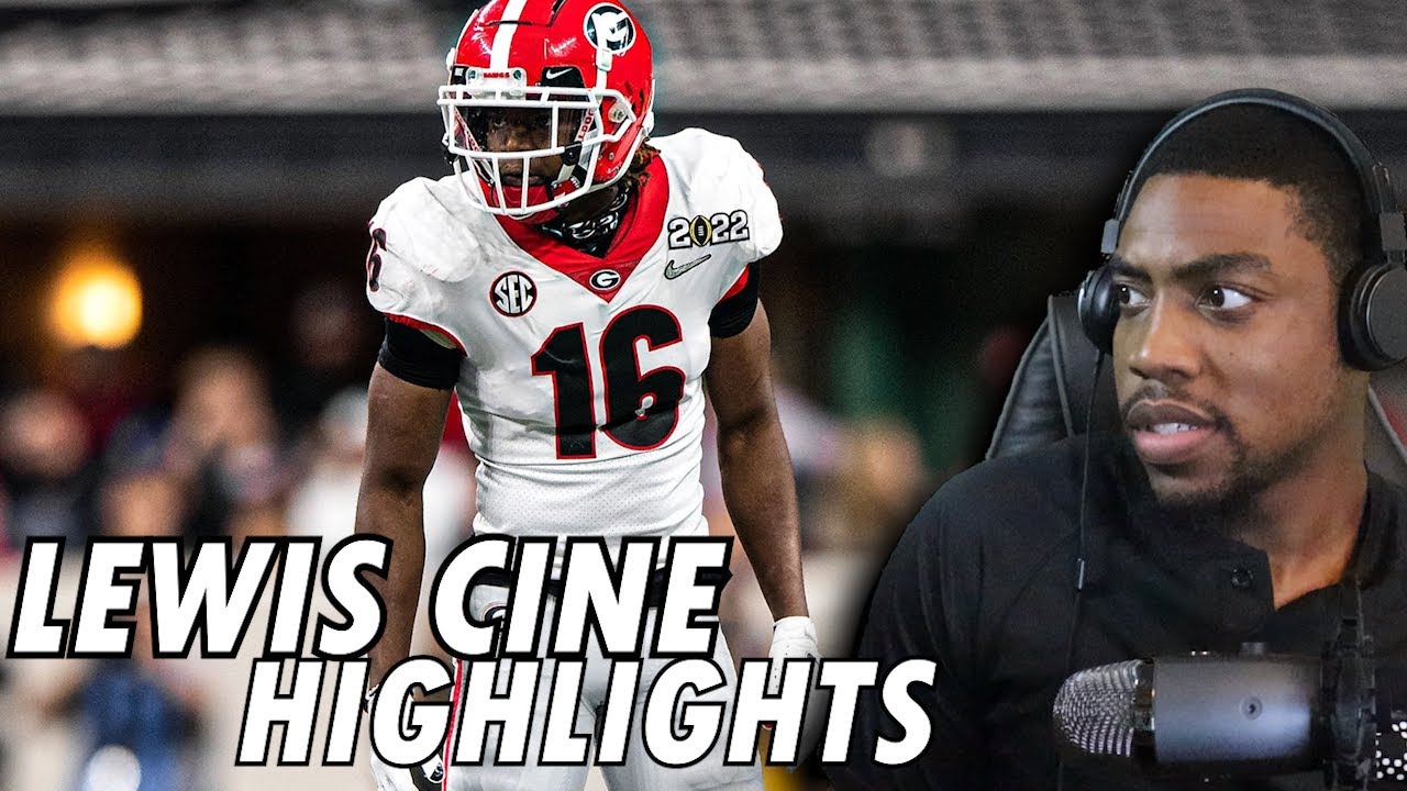 Lewis Cine (S | Minnesota Vikings) Georgia Highlights REACTION