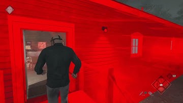 Friday13thGame*Jason Part 5 Packanak map Good round Crotch-chop kills Knife throws