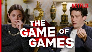 Emma Corrin and Josh O’Connor's Favourite On-Set Game | The Crown