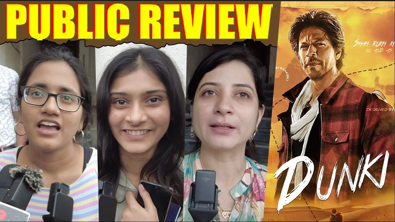 🛑 Dunki Public Review | Dunki Review | Shah Rukh Khan, Rajkumar Hirani ...