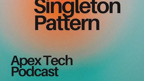 Singleton Pattern | Salesforce Apex