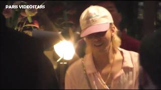 GD G-DRAGON from BIGBANG salutes french fans as he leaves his hotel @ Paris 20 september 2026