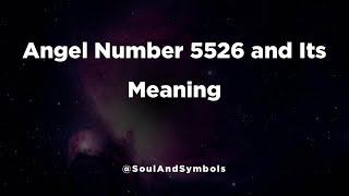 Angel Number 5526 and Its Meaning | 5526 Meaning 💫