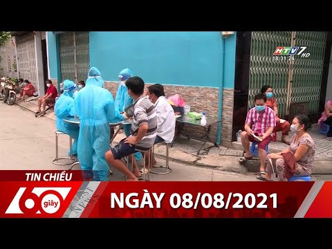 Video 60 Giây Chiều - Ngày 08/08/2021 - HTV Tin Tức Mới Nhất - youtube