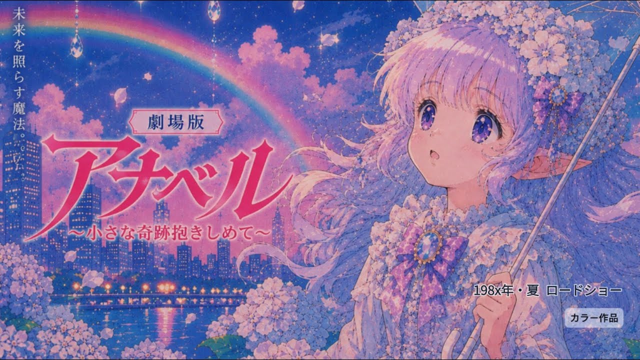 80s アニメソング】AIと80年代幻のアニメ主題歌『Anabelle Dreamin