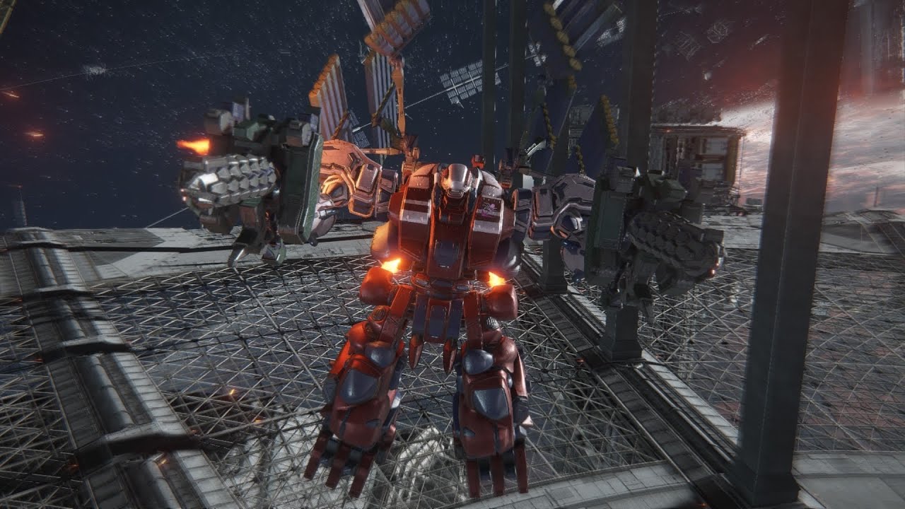 【Ver. 1.09.1】アーマードコア6 フルコースで封鎖衛星制止(エア)をノーダメージSランク