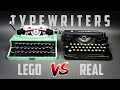 LEGO 21327 Typewriter VS Real Vintage Typewriter