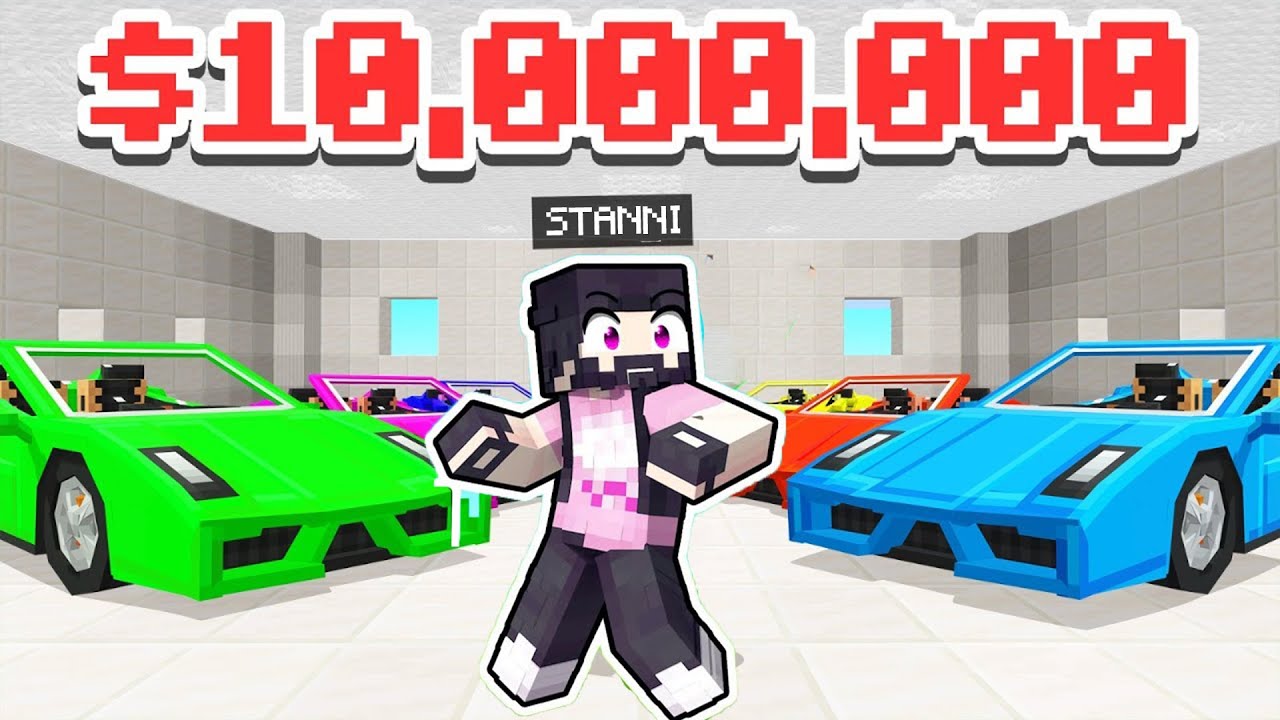 wir eröffnen ein 10.000.000$ AUTOHAUS in MInecraft!
