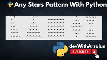 Star Pattern of Decreasing Triangle with Python | Create a Python project | #youtube #youtuber