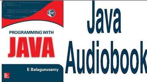 Designing a web page in applet | Applet in java | Java balaguruswamy audiobook