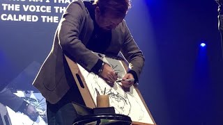 Mark Hall From Casting Crowns Painting Jesus | Only Jesus Tour 2019