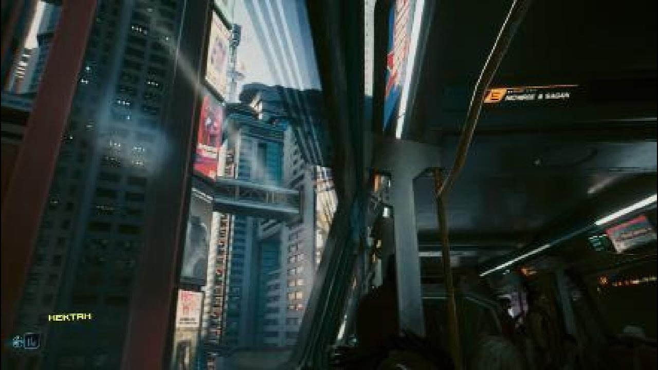 Cyberpunk 2077 FIRST METRO RIDE [PS5] - YouTube