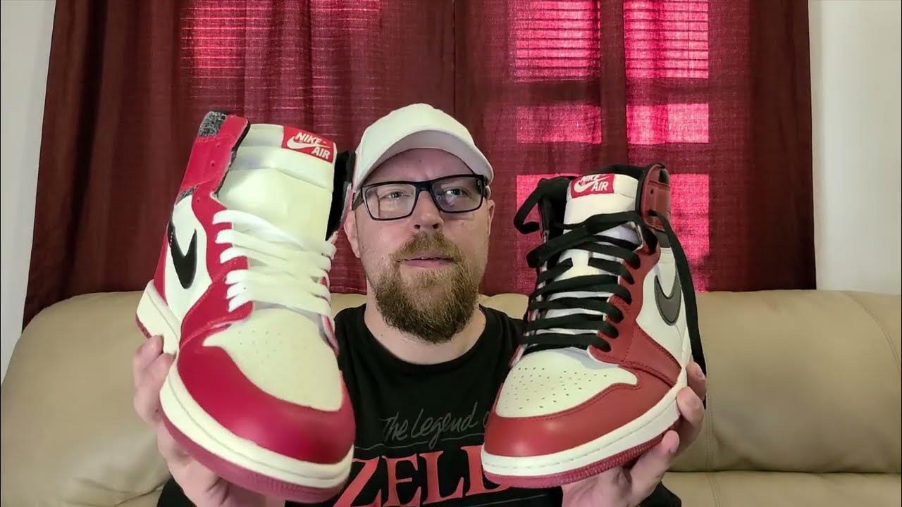$55 DHGATE Jordan 1 Lost and Found Round 2 Retry Updated batch Unboxing,  Review, UV and on foot 
