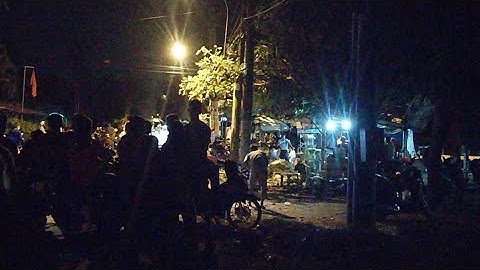 Hiện Trường Vây Bắt Tuấn Khỉ Bắn Chết 4 Ng Trong Đêm Củ Chi