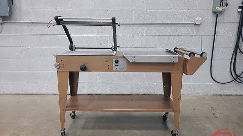 Clamco 770 L-Bar Sealer Shrink Wrap System - 022723152002A