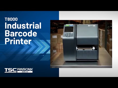 The Printronix Auto ID T8000 Series Industrial Barcode Printer