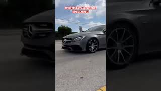 C63 AMG With AWE Track Exhaust… Volume up🔊 #carshorts #mercedes #amg