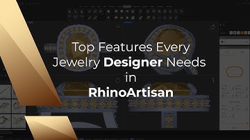 Top Features Every Jewelry Designer Needs in RhinoArtisan