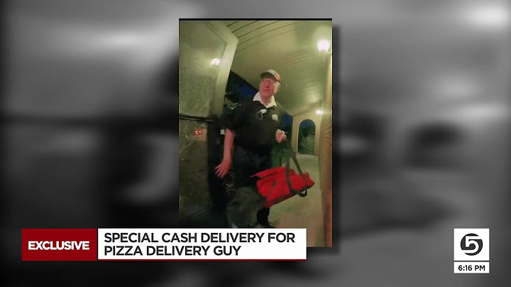 Pizza delivery driver gets surprise tip, becomes 'TikTok Famous'