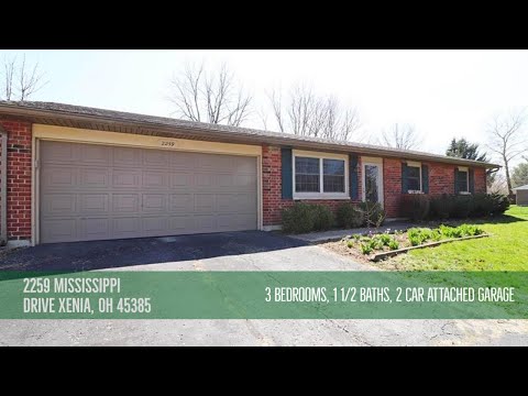 2259 Mississippi Dr, Xenia, OH home video tour