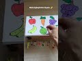Renkli Meyveler Oyunu🍎🥕🍇
