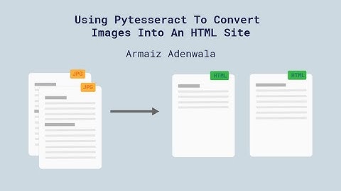 Converting JPG images into a static html site with navigation