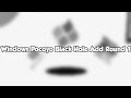 Windows Pocoyo Black Hole Add Round 1 Windows Pocoyo Black Hole Add Round 1
