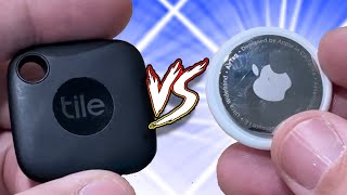 Apple AirTag vs Tile 2022