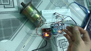 Điều khiển PID điều khiển vị trí động cơ DC encoder