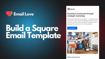 Figma Tutorial: Build a Square email less than 30 minutes with Email Love