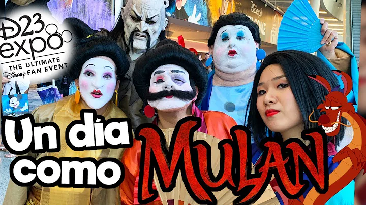Un dia como MULAN en la D23 EXPO 2019 / Memo Aponte