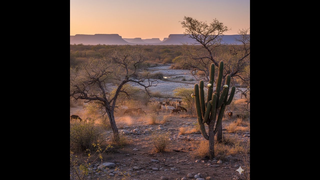 Caatinga sem filtros: do branco ao verde!