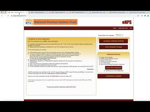 How to open eNPS account