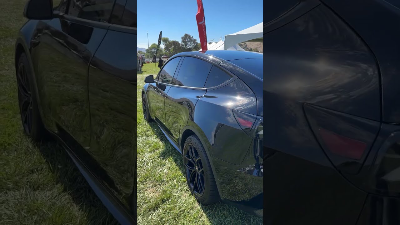 Tesla Model Y Carbon Fiber Front Apron - T Sportline - Tesla Model