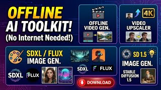 Offline Android Ai Video Generator and Video Upscaler, Flux/Sdxl/SD15/SD3.5 Offline image generation