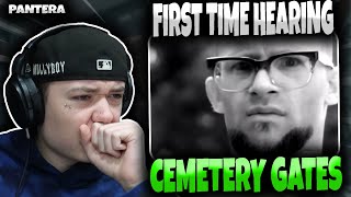 RAP FAN'S FIRST TIME HEARING 'Pantera - Cemetery Gates' | GENUINE REACTION