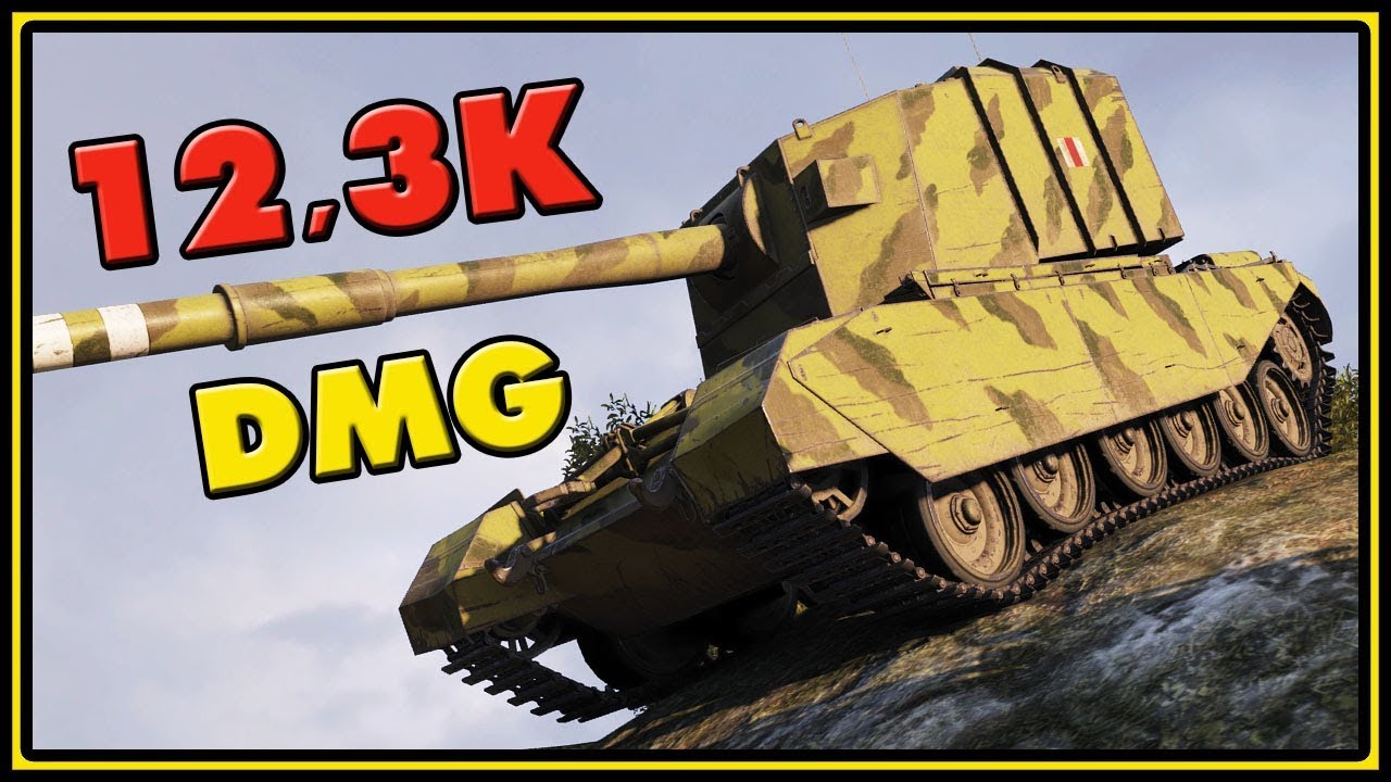 youtube gaming name generator FV4005 Stage II - 12,3K Damage - World of Tanks Gameplay