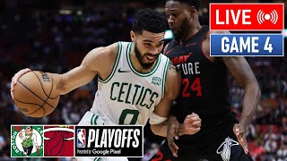 NBA LIVE! Boston Celtics vs Miami Heat GAME 4 | April 29, 2024 | NBA Playoffs 2024 LIVE