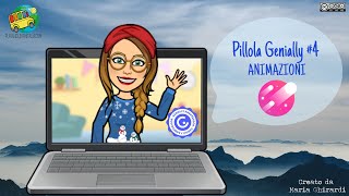 Genially #4 tutorial:   Animare i contenuti in Genially