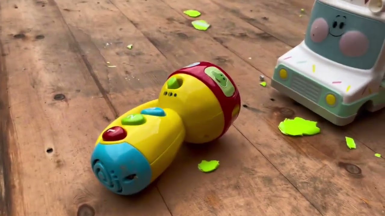 Vtech Crazy Colours Torch & Ice Cream Track DOUBLE DESTRUCTION