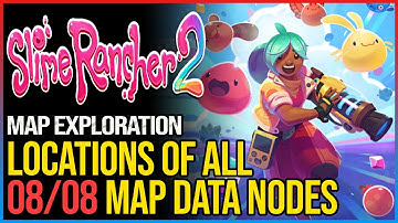All Map Data Node Locations Slime Rancher 2