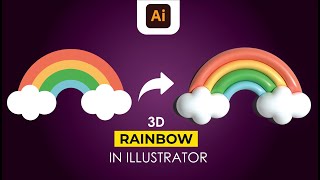 How to Create an Impressive 3D Rainbow in Illustrator in 2022