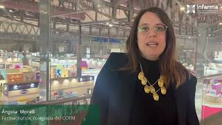 Infarma Barcelona 2023: Presentación del póster sobre nutrición y cáncer de colegiada del COFM