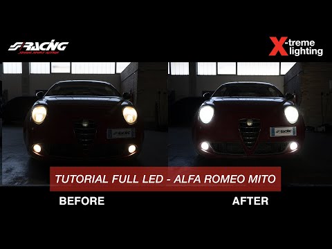 Alfa Romeo Mito LED Conversion - Tutorial - installazione - Simoni Racing