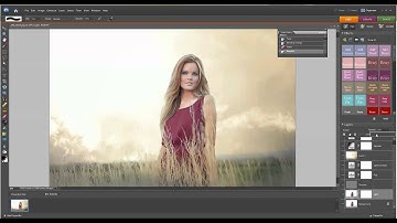 Adding Cloud Textures or Overlays in Photoshop Elements (PSE) 6.0