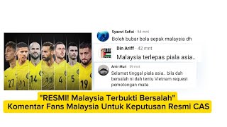 OFFICIAL! MALAYSIA PROVEN GUILTY\