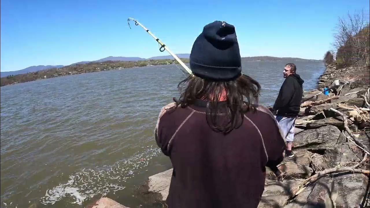 Hudson river striper fishing 2022 YouTube