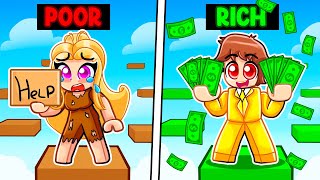 POOR vs RICH Obby With MY CRAZY FAN GIRLS in Roblox!