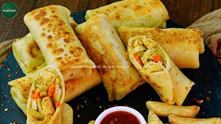 Flavorful Twist: Chicken Achari Crepe Rolls Recipe for Ramadan Iftar Recipe by SooperChef