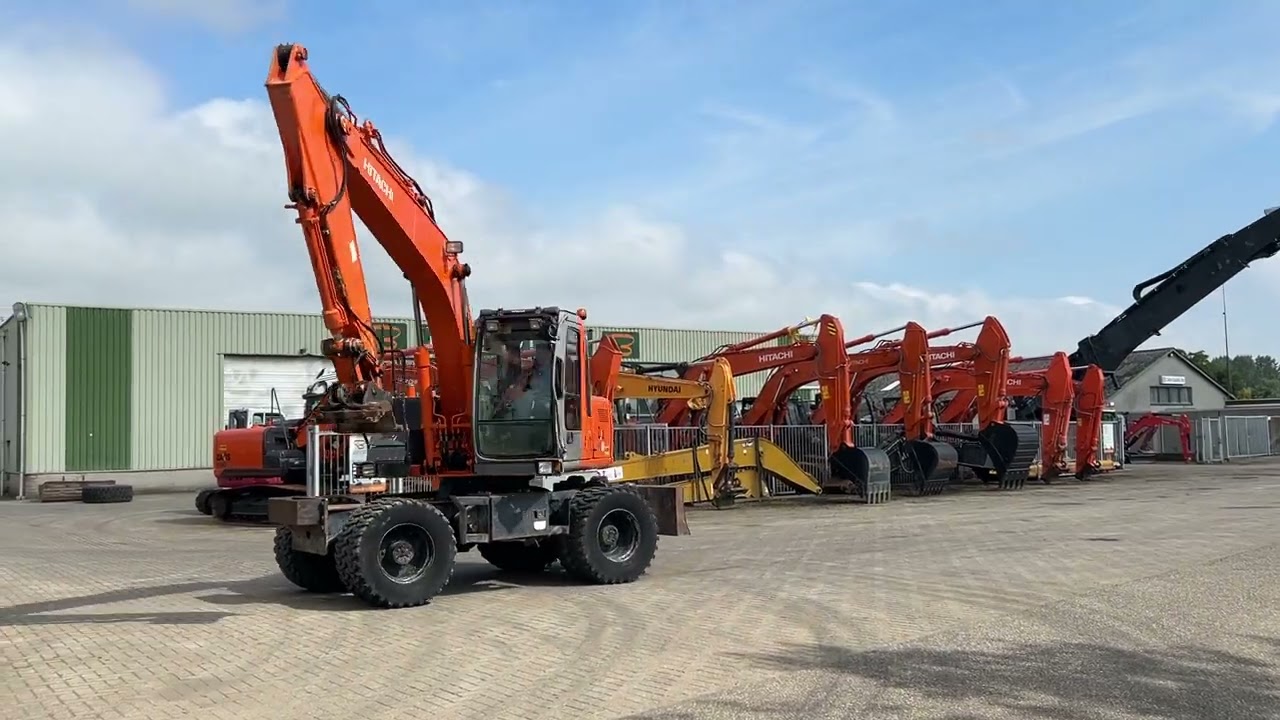 Hitachi ZX 130 W, 2006, Roosendaal, Noord-Brabant, Netherlands
